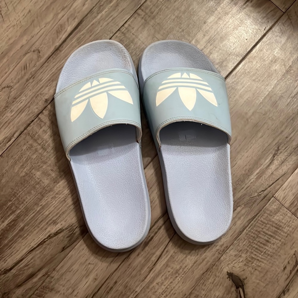 ADIDA Blue Slides